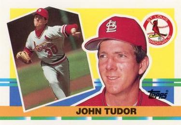 1990 Topps Big #253 John Tudor Front