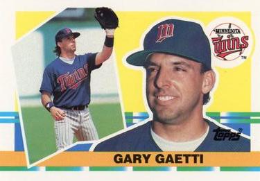 1990 Topps Big #254 Gary Gaetti Front