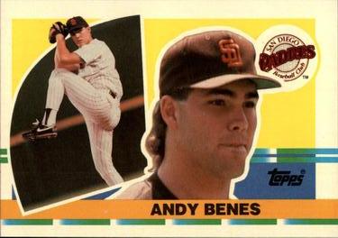 1990 Topps Big #260 Andy Benes Front