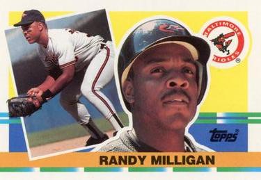 1990 Topps Big #263 Randy Milligan Front