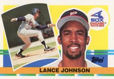 1990 Topps Big #274 Lance Johnson Front