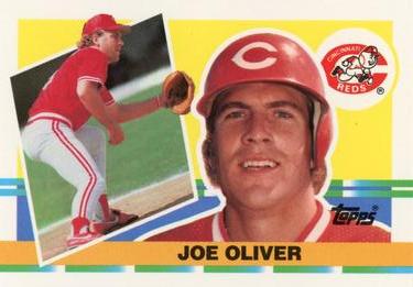 1990 Topps Big #281 Joe Oliver Front