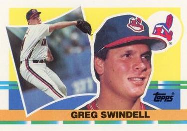 1990 Topps Big #288 Greg Swindell Front