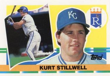 1990 Topps Big #293 Kurt Stillwell Front