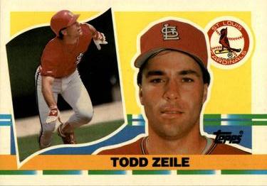 1990 Topps Big #294 Todd Zeile Front