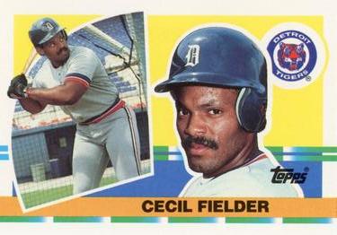 1990 Topps Big #313 Cecil Fielder Front