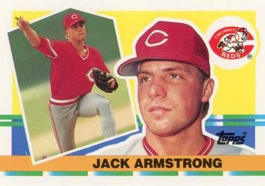 1990 Topps Big #314 Jack Armstrong Front