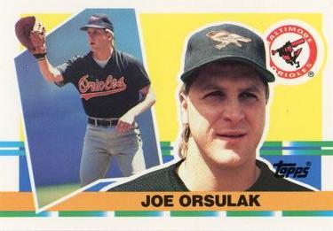 1990 Topps Big #318 Joe Orsulak Front