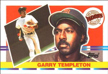 1990 Topps Big #177 Garry Templeton Front