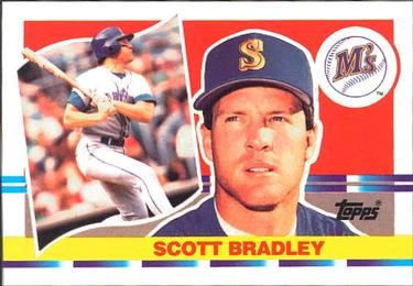 1990 Topps Big #181 Scott Bradley Front