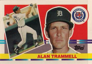1990 Topps Big #190 Alan Trammell Front