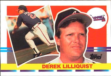 1990 Topps Big #192 Derek Lilliquist Front