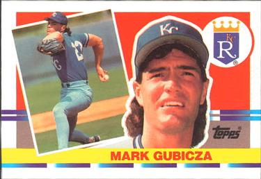1990 Topps Big #201 Mark Gubicza Front