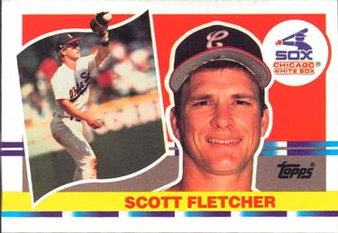 1990 Topps Big #207 Scott Fletcher Front