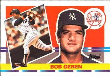 1990 Topps Big #209 Bob Geren Front