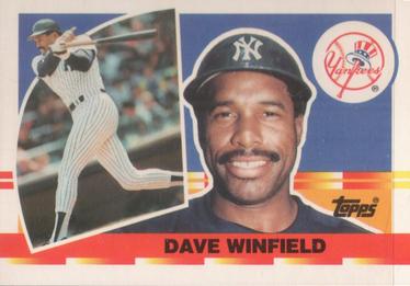 1990 Topps Big #20 Dave Winfield Front