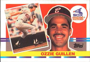 1990 Topps Big #215 Ozzie Guillen Front