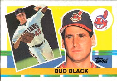 1990 Topps Big #223 Bud Black Front