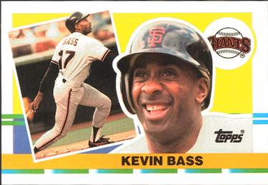 1990 Topps Big #236 Kevin Bass Front
