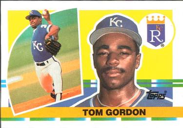 1990 Topps Big #252 Tom Gordon Front