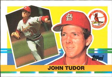 1990 Topps Big #253 John Tudor Front