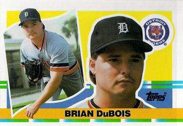 1990 Topps Big #272 Brian DuBois Front