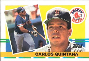 1990 Topps Big #273 Carlos Quintana Front
