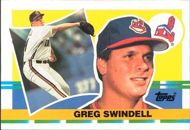 1990 Topps Big #288 Greg Swindell Front