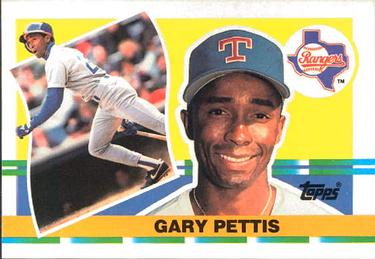 1990 Topps Big #311 Gary Pettis Front