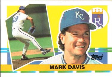 1990 Topps Big #312 Mark Davis Front
