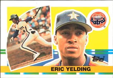 1990 Topps Big #317 Eric Yelding Front