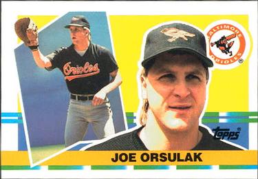 1990 Topps Big #318 Joe Orsulak Front