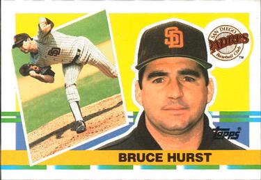 1990 Topps Big #324 Bruce Hurst Front