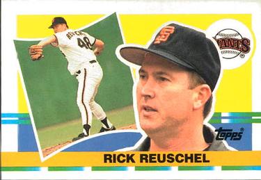 1990 Topps Big #328 Rick Reuschel Front