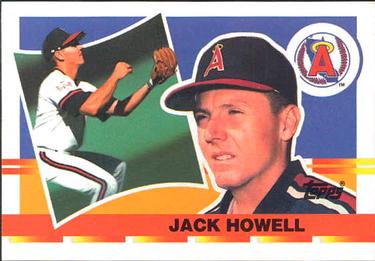 1990 Topps Big #34 Jack Howell Front