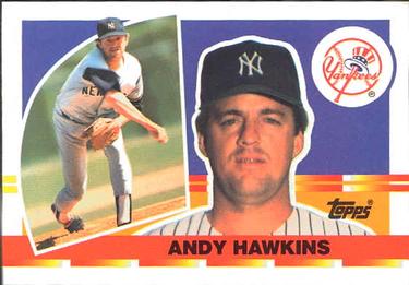 1990 Topps Big #36 Andy Hawkins Front