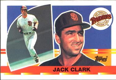 1990 Topps Big #39 Jack Clark Front