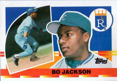 1990 Topps Big #6 Bo Jackson Front