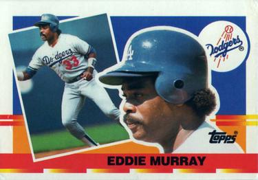 1990 Topps Big #29 Eddie Murray Front