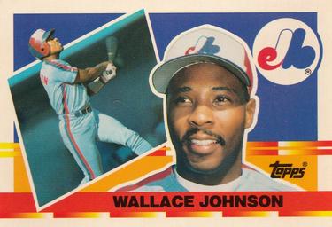 1990 Topps Big #46 Wallace Johnson Front