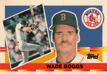 1990 Topps Big #77 Wade Boggs Front