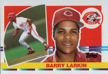 1990 Topps Big #189 Barry Larkin Front