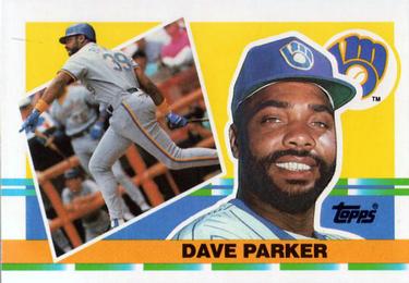 1990 Topps Big #227 Dave Parker Front