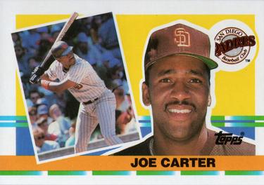 1990 Topps Big #245 Joe Carter Front
