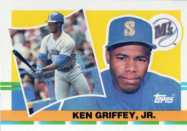 1990 Topps Big #250 Ken Griffey Jr. Front