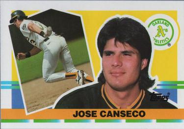 1990 Topps Big #270 Jose Canseco Front