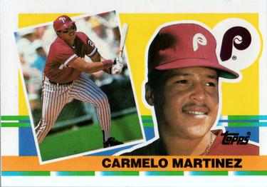 1990 Topps Big #287 Carmelo Martinez Front
