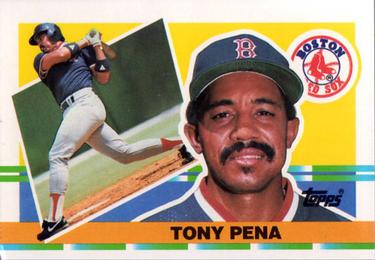 1990 Topps Big #290 Tony Pena Front