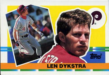 Another Oddball Line Drive Product From 1991 – Lenny Dykstra  “Collect-A-Book”