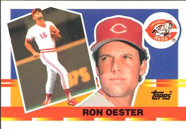 1990 Topps Big #55 Ron Oester Front
